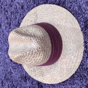 Vintage Firethorn Straw Shade Hat